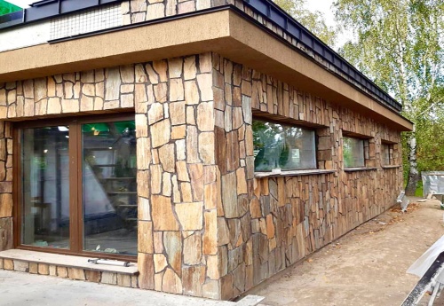 Плитняк кора дерева для фасада купить в Можайску