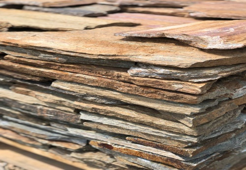 Плитняк кора дерева для цоколя, отмостки купить в Можайску