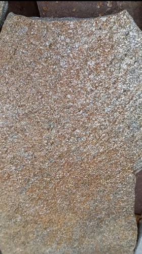 Плитняк златолит серебристый для цоколя, отмостки купить в Можайску