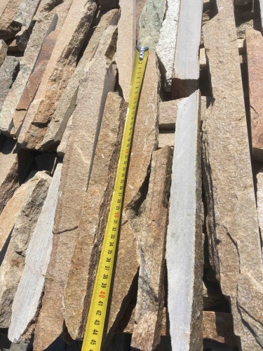 Горбушка златолит золотистый для облицовки купить в Можайску