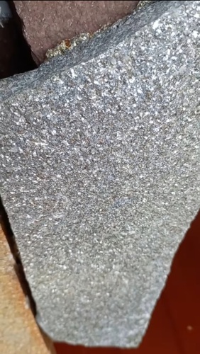 Плитняк златолит серебристый для цоколя, отмостки купить в Можайску